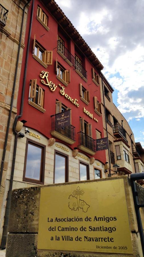 Hotel Rey Sancho Navarrete Exterior foto